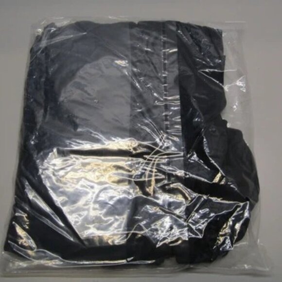 NEW ZADIG & VOLTAIRE Mini Encre Blue Size L Romina Satin V-Neck Elastic Waist - Picture 2 of 9